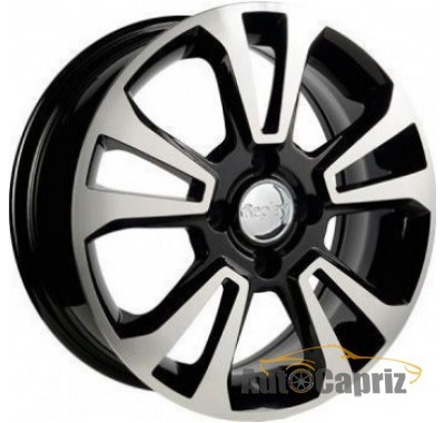 Диски Replay RN163 BKF R15 W6.0 PCD4x100 ET40 DIA60.1